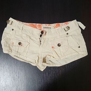 Size 7 Khaki Billabong Shorts